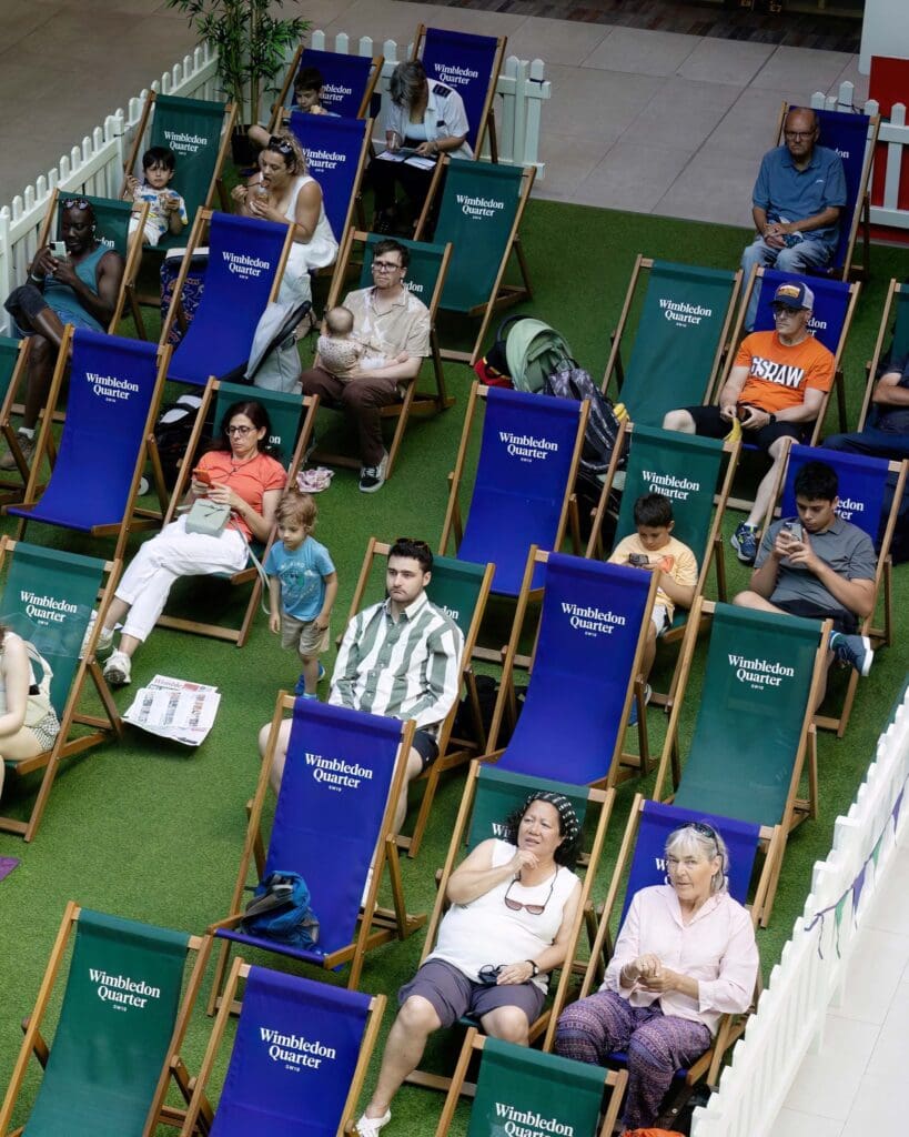 Courtside at Wimbledon Quarter 2025 Tennis Lounge