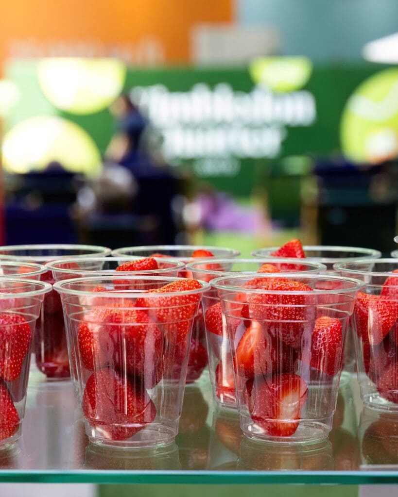 Courtside at Wimbledon Quarter 2025 Strawberries and Cream Giveaway