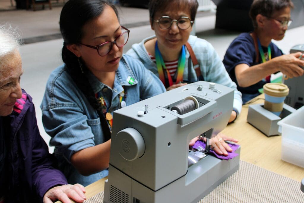 RE-RUNN Embroidery Patchwork Creative Workshops Free
