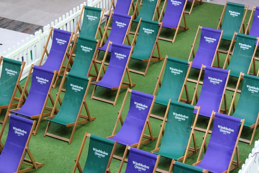 Courtside at Wimbledon Quarter 2025 Tennis Lounge
