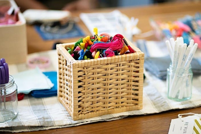 RE-RUNN Embroidery Patchwork Creative Workshops Free