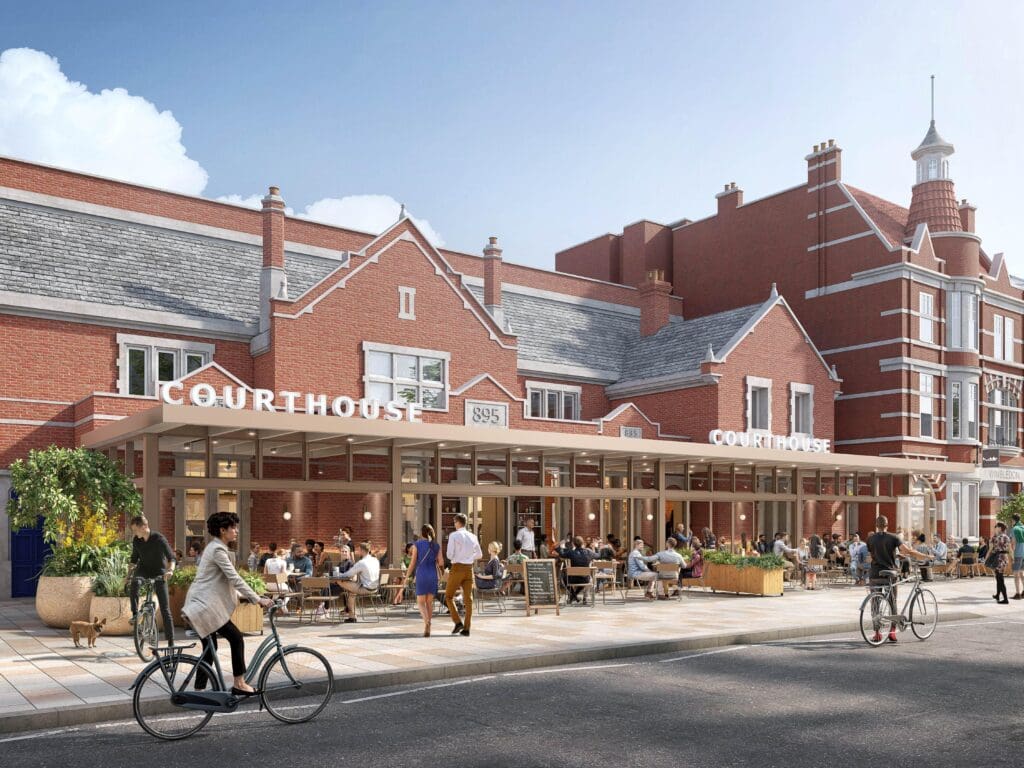 Wimbledon Quarter is set to undergo further redevelopment works following the approval of extensive public realm and landscape improvements along Queen’s Road, Wimbledon.