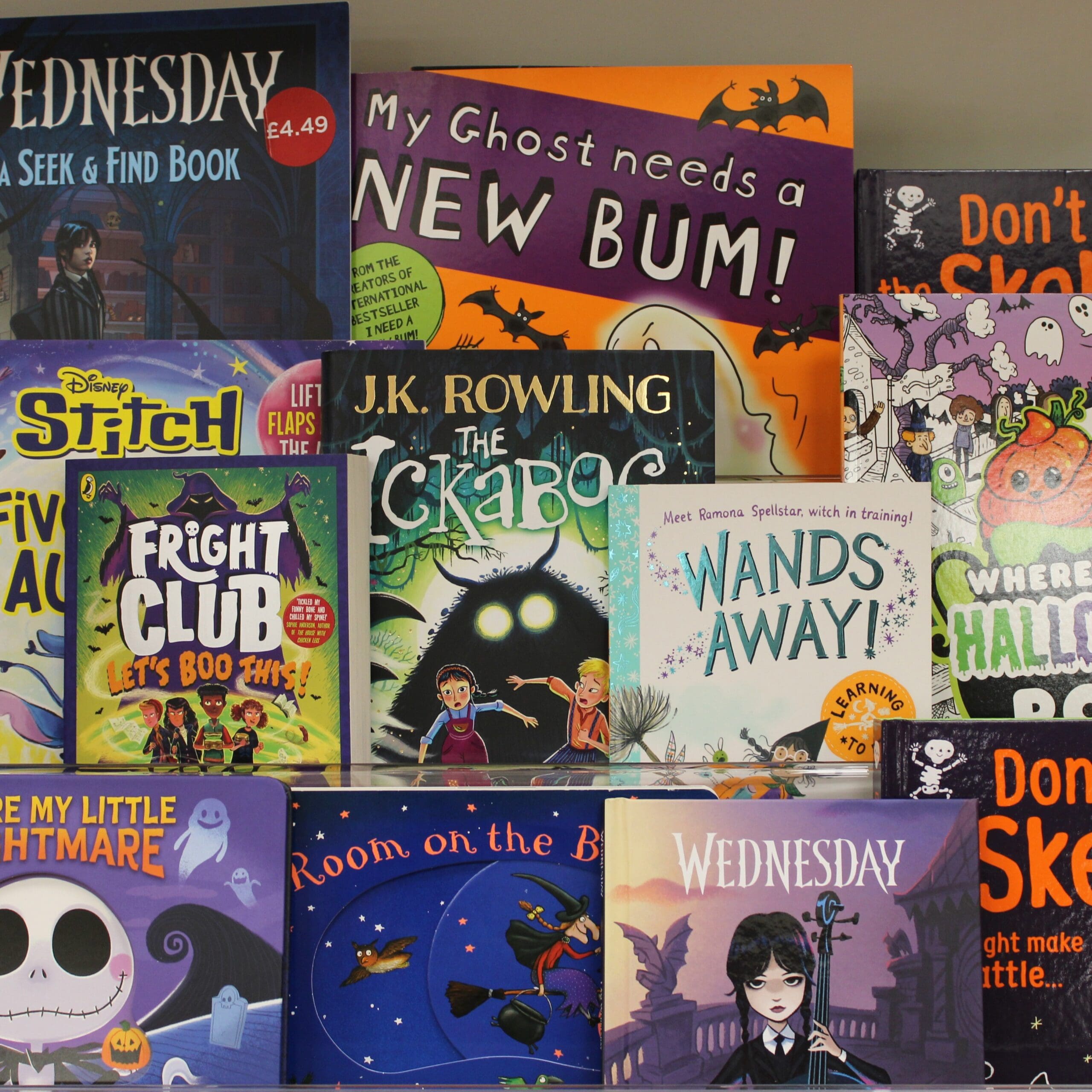 Halloween reads at TGJones WHSmith Wimbledon