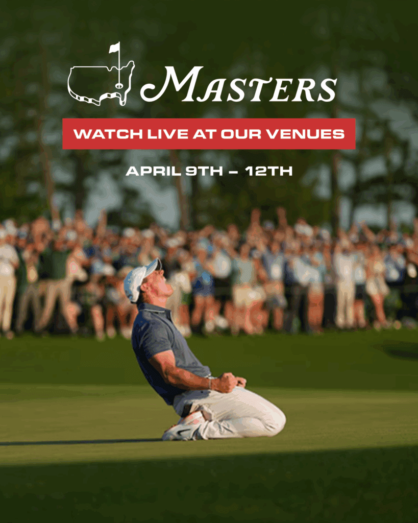 Watch The Masters at the Caddi Club 2026